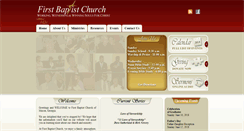 Desktop Screenshot of firstbaptistmacon.org